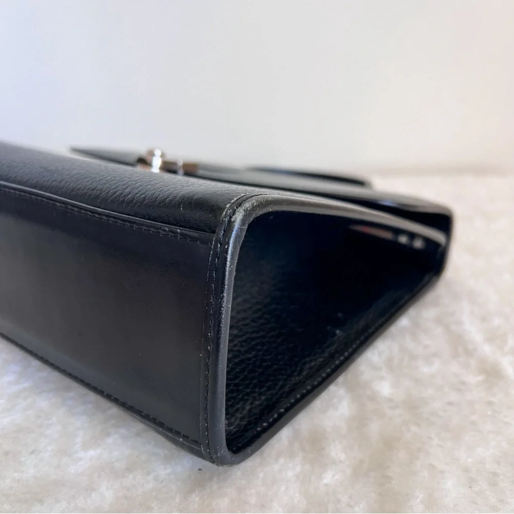 Burberry Leather Satchel Top handle Two Way Bag - Picture 14 of 16